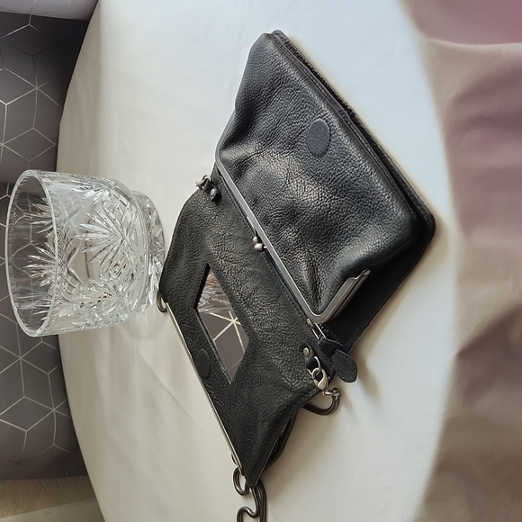 Madewell Leather Clutch/Shoulder Bag